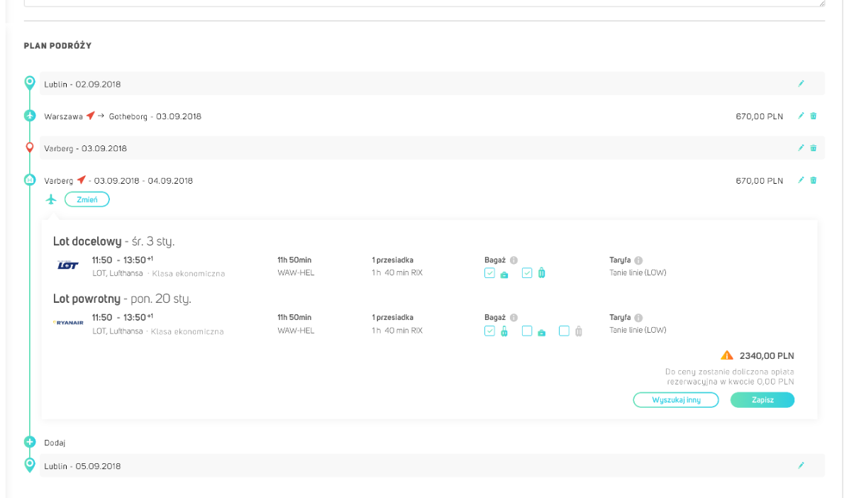 Screenshot showing the challenge of building the first corporate travel monitoring system in Europe.