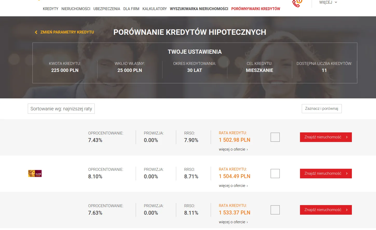 Screenshot of the financial calculator building challenge.